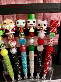 Image 2 of 🎄✨ Nightmare Before Christmas Bling Pens – Christmas Edition ✨🎄