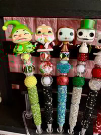 Image 3 of 🎄✨ Nightmare Before Christmas Bling Pens – Christmas Edition ✨🎄