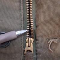 Image 6 of Authentic USN N-1 Deck Jacket - size 48, c. 1940s (#2)