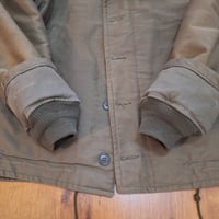 Image 8 of Authentic USN N-1 Deck Jacket - size 48, c. 1940s (#2)