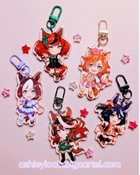 Image 3 of Umamusume 2.8" epoxy charms