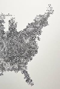 Image 1 of Population Study I, Rhombille 48