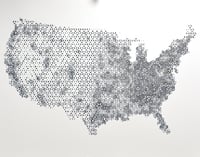 Image 2 of Population Study I, Rhombille 48