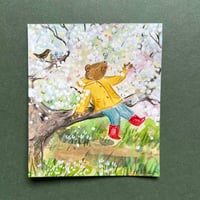 Image 3 of Mouse among the blossom - Original Artwork