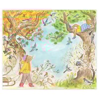 Image 3 of Mouse's Wood through the seasons - Original Artwork