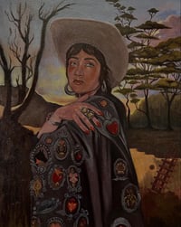 HONOR ORIGINAL OIL PAINTING