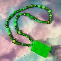 Image 7 of Building Brick Capsule Kandi Necklace