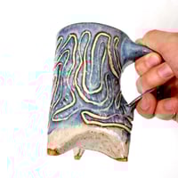 Image 1 of 3-Footed Maze Mug
