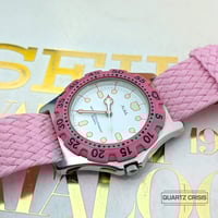 Image 1 of 1992 Alba/Seiko Pink Quartz Diver (V701-6860)