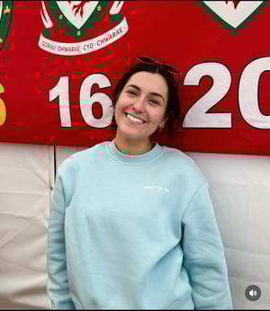 Image of Spirit of ‘58 Ers.2010  Ladies  Oversized Sweatshirt Ocean Blue 