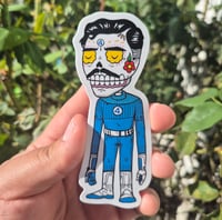 Mr Fantastic Calavera Vinyl Sticker