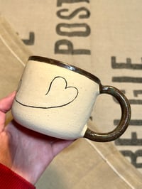 Image 3 of ‘Heart on the Line’ Horse Mug