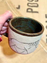 Image 4 of ‘Heart on the Line’ Horse Mug