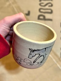 Image 4 of ‘Mosey’ Donkey Mug (Left Facing)