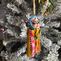 Image 2 of Twitchy witchy ornament