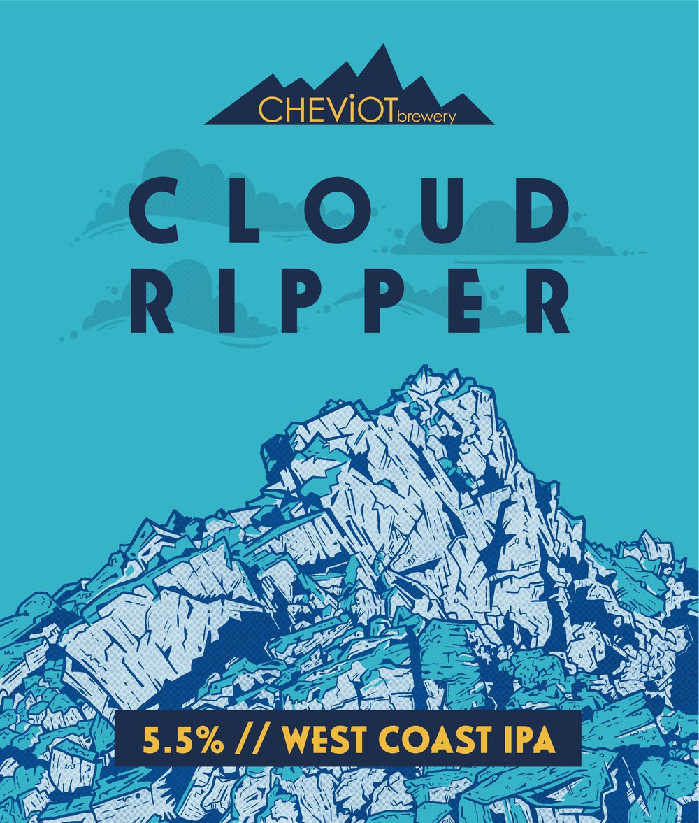 Image of 12 x CLOUD RIPPER (5.5%) West Coast Pale Ale - Canned Craft Beer
