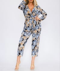 Belted Long Sleeve Romper 