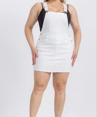 Image 1 of White Overalls 