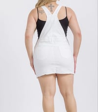 Image 2 of White Overalls 