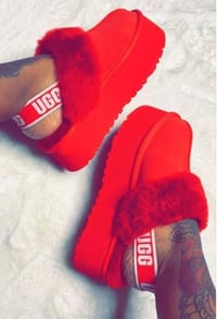 Image 2 of Fluffy Funkette - Ugg Slippers