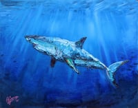 Great White Shark II, Print
