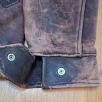 Image 14 of United Sportswear Horsehide Half-Belt Jacket, c. 1940s
