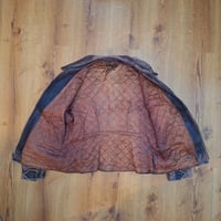 Image 3 of United Sportswear Horsehide Half-Belt Jacket, c. 1940s