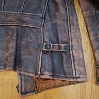 Image 10 of United Sportswear Horsehide Half-Belt Jacket, c. 1940s