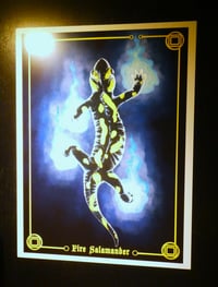 Image 1 of Fire Salamander - Photo Prints