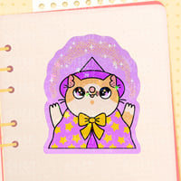 Wizard Kitty Sticker