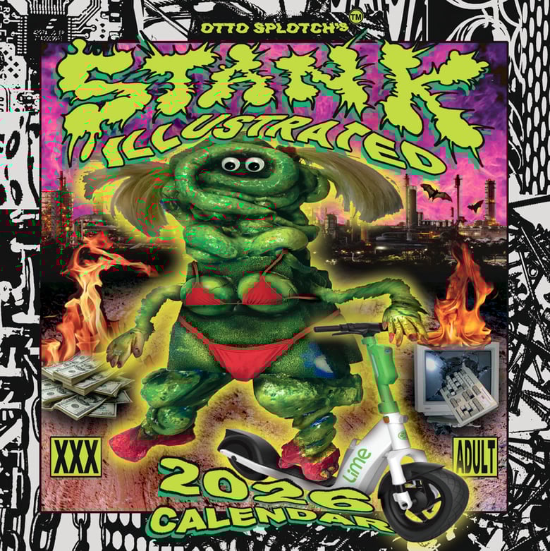 Image of Stank Illustrated 2026 calendar