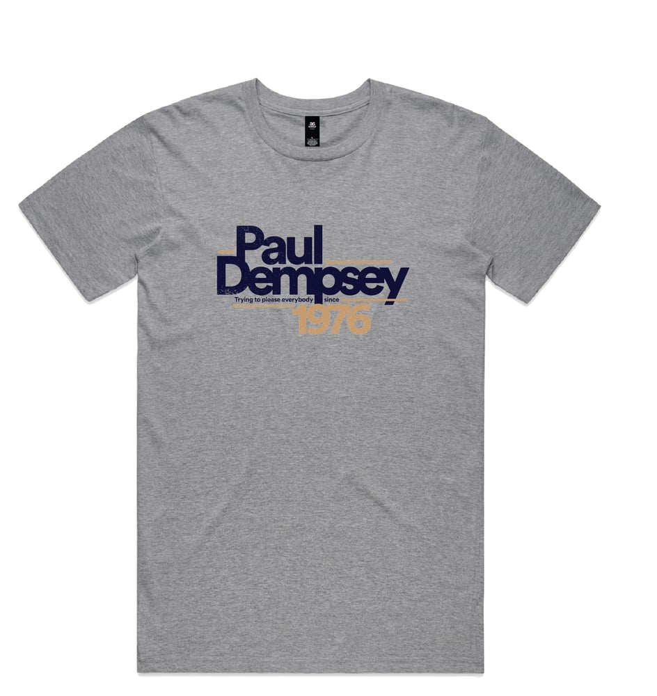 Image of Paul Dempsey 1976 tee - marle grey