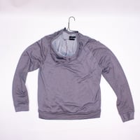 Image 2 of Nadie Es Ilegal Grey Hoodie