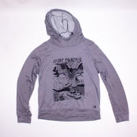 Image 1 of Nadie Es Ilegal Grey Hoodie