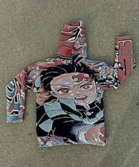 Image 2 of Demon Slayer Tapestry Hoodie