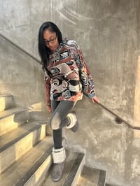 Image 3 of Demon Slayer Tapestry Hoodie