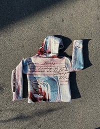 Image 2 of Nicki Minaj Pink Friday II Tapestry Hoodie