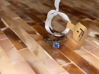 Image 2 of 10k White Gold Filigree Baby Ring