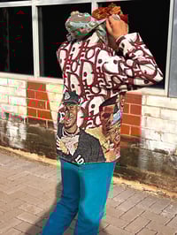 Image 3 of Pooh Shiesty x Dior Tapestry Hoodie