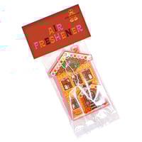 Image 1 of Haunted Gingerbread House Scented Air Freshener
