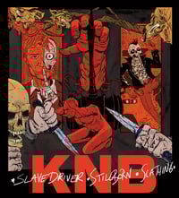 Image 1 of PRE-ORDER -  KNB - SLAVEDRIVER-STILLBORN-SCATHING CD