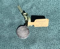 Simple Sterling Disc Charm