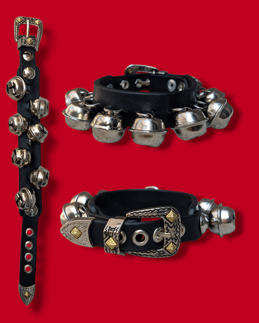 Heavy Relics Leather Cuffs