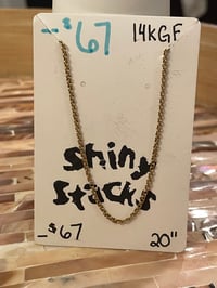 Image 1 of 14k Gold Filled 20” Double Cable Link Chain