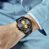 Image 5 of Classic Steel — Black Gold Chrono