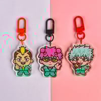 Image 1 of Saiki & Gang Keychains