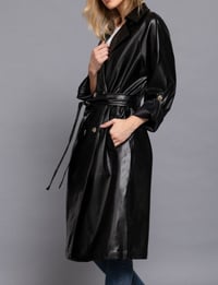 Image 2 of Black Trench Coat