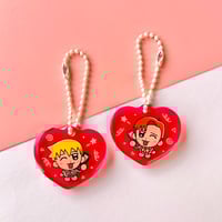 Image 5 of Saul & Reigen Heart Keychains