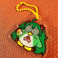 Image 3 of Penguin Fujo Miku Keychain