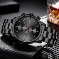 Image 3 of Classic Steel — Full Black Red